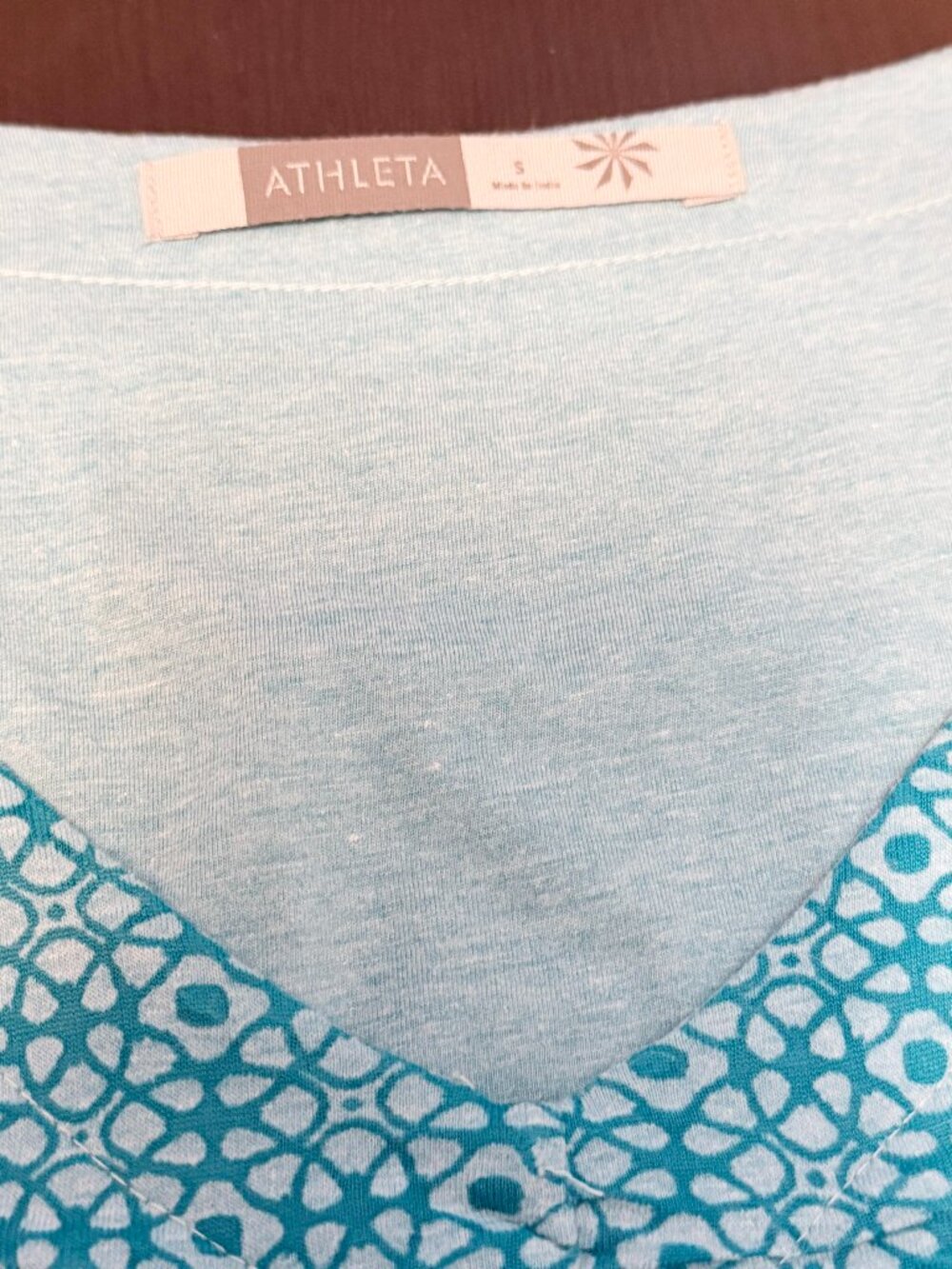 Athleta Santorini Dress - Teal Blue - Size Small - Empire Waist - Picture 4 of 8